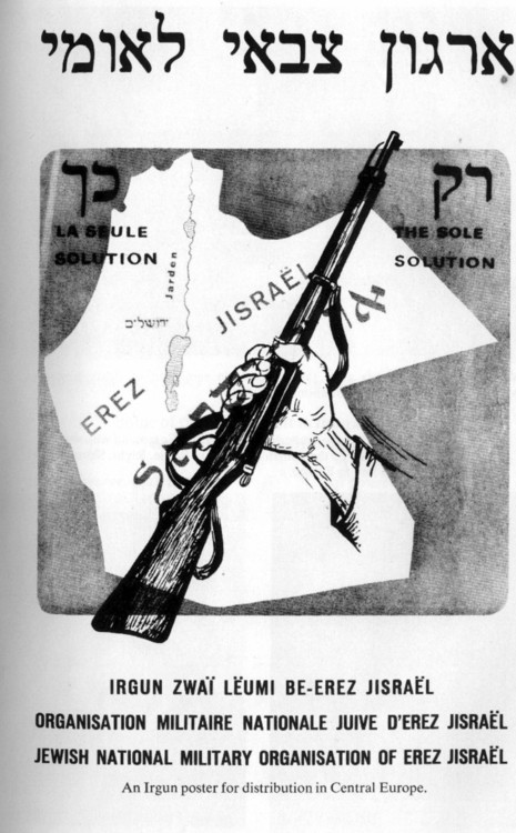 Irgun Poster